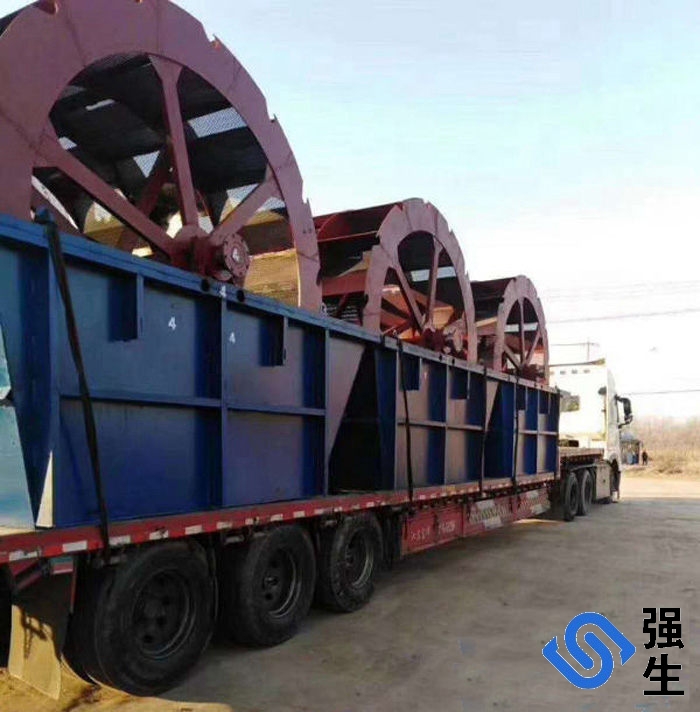 單雙輪洗砂機(jī)發(fā)貨現(xiàn)場(實景拍攝)